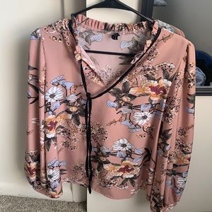 Women's floral blouse